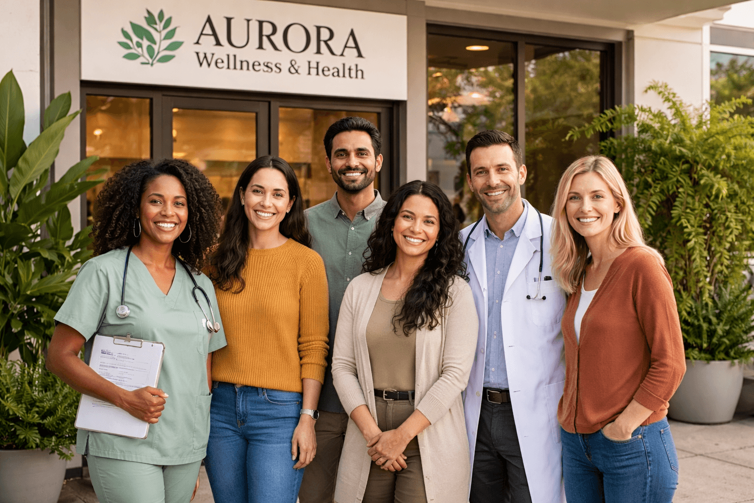 The Aurora Wellness and Health team